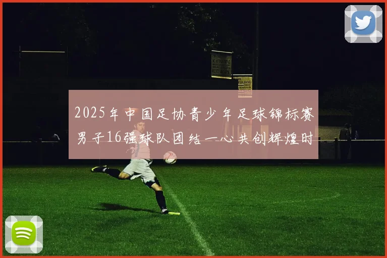 2025年中国足协青少年足球锦标赛男子16强球队团结一心共创辉煌时刻